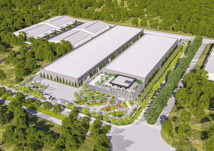 Lễ khởi công xây dựng nhà máy 3 Khóa Huy Hoàng