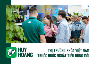Thị trường khóa và phụ kiện cửa Việt Nam trước bước ngoặt tiêu dùng mới