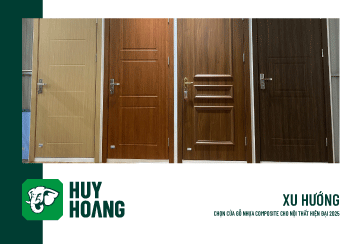 XU HƯỚNG CHỌN CỬA GỖ NHỰA COMPOSITE CHO NỘI THẤT HIỆN ĐẠI 2025 