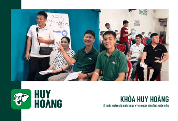   KHÓA HUY HOÀNG TỔ CHỨC KHÁM SỨC KHỎE ĐỊNH KỲ NĂM 2025 CHO CÁN BỘ CÔNG NHÂN VIÊN