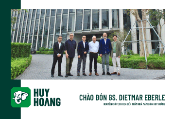CHÀO ĐÓN GS. DIETMAR EBERLE NGUYÊN CHỦ TỊCH BEA ĐẾN THĂM NHÀ MÁY KHÓA HUY HOÀNG 