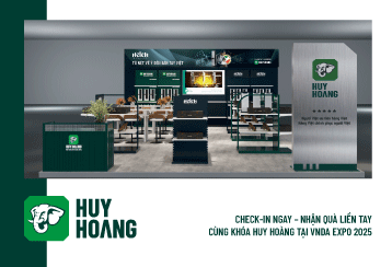  CHECK-IN NGAY – NHẬN QUÀ LIỀN TAY CÙNG KHÓA HUY HOÀNG TẠI TRIỂN LÃM MÙA THU 2025!