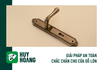 KHÓA TAY NẮM EX 8561 GIẢI PHÁP AN TOÀN CHẮC CHẮN CHO CỬA GỖ LỚN