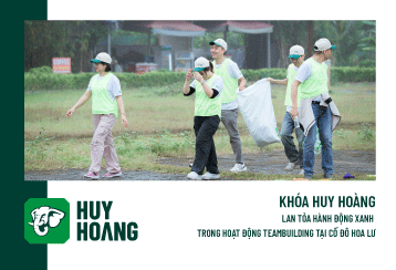 KHÓA HUY HOÀNG LAN TỎA HÀNH ĐỘNG XANH TRONG HOẠT ĐỘNG TEAMBUILDING TẠI CỐ ĐÔ HOA LƯ