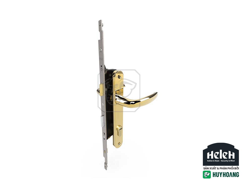 Khóa tay nắm đa điểm HC 66 PVD Gold