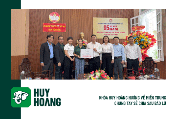 KHÓA HUY HOÀNG CHUNG TAY HƯỚNG VỀ MIỀN TRUNG, HỖ TRỢ NGƯỜI DÂN HUẾ VÀ ĐÀ NẴNG SAU MƯA LŨ   
